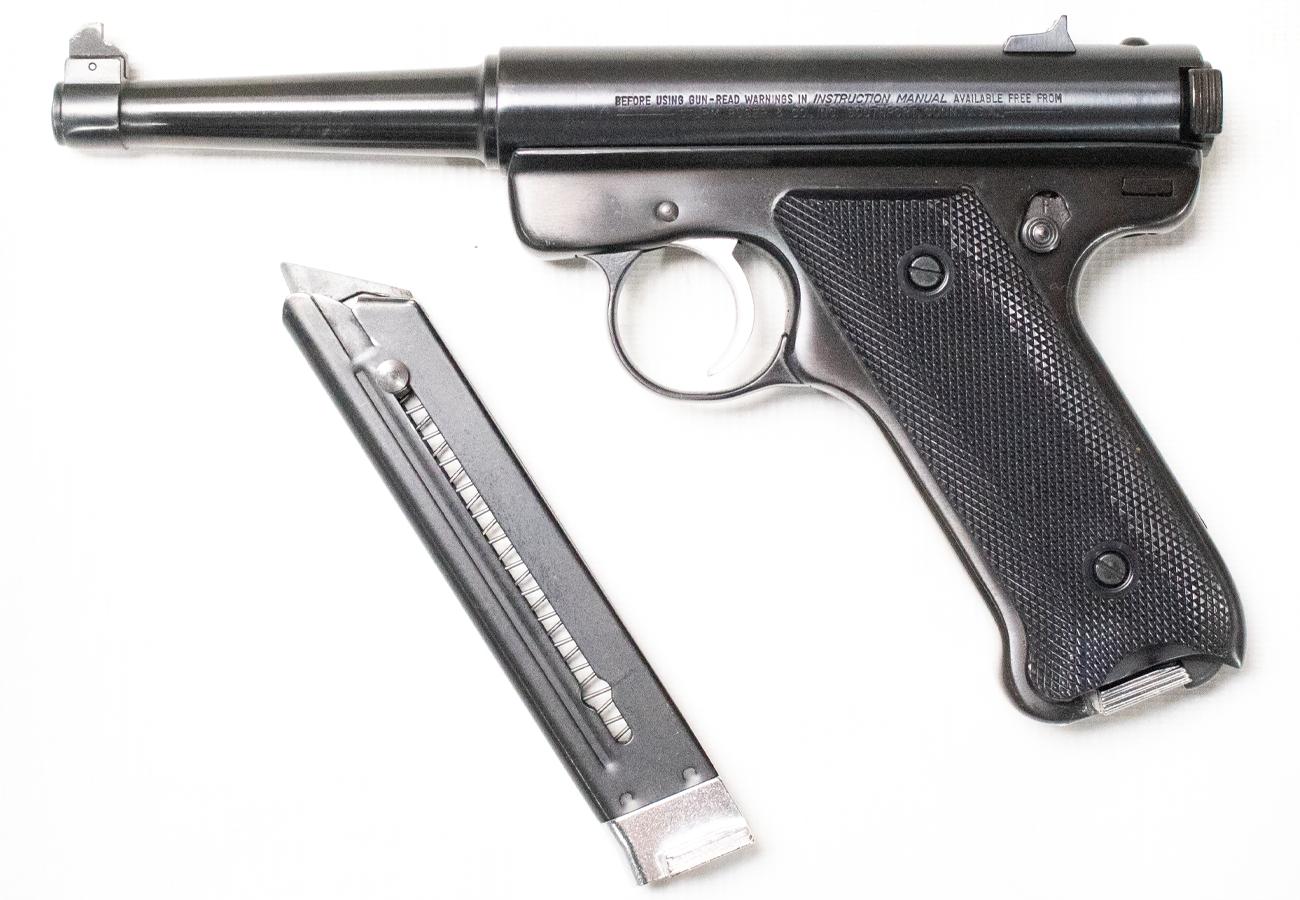 RUGER Standard Pistol 22LR Used Semi-Auto Pistol with Extra Magazine